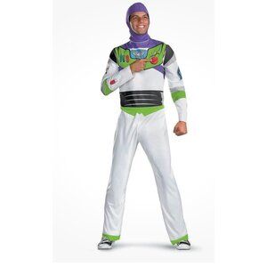 New Disguise Buzz Lightyear Adult Size L/XL 42-46 Halloween Costume